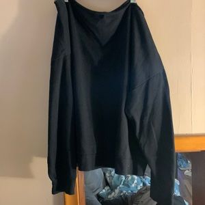 3/$20 2X Forever 21 Sweatshirt off the shoulder